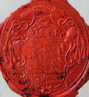 Seal of Ferdinand Christoph von Waldburg-Zeil