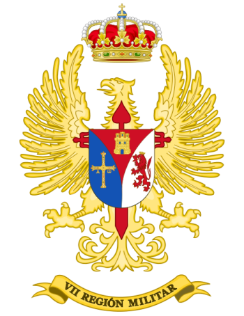 Coat of arms (crest) of the VII Military Region, Spanish Army