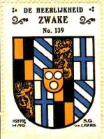 Wapen van Zwake/Arms (crest) of Zwake