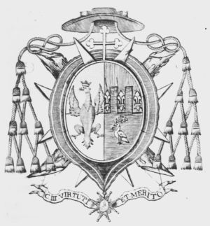 Arms (crest) of Giuseppe Maria Doria Pamphilj
