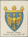Wappen von Heinrich Raspe, King