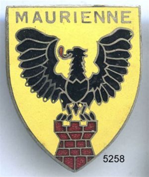 Coat of arms (crest) of the 30th Alpine Fortress Half Brigade, French Army