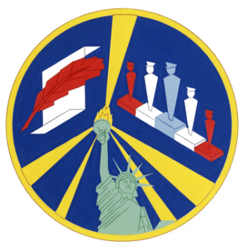 Coat of arms (crest) of the 48th Mission Support Squadron, US Air Force