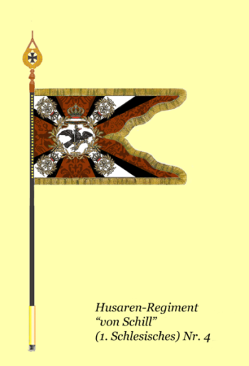 Arms of Hussar Regiment von Schill (1st Silesian) No 4