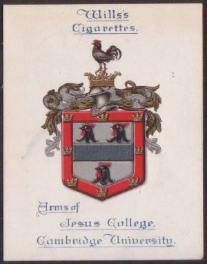 Coat of arms (crest) of Jesus College (Cambridge University)
