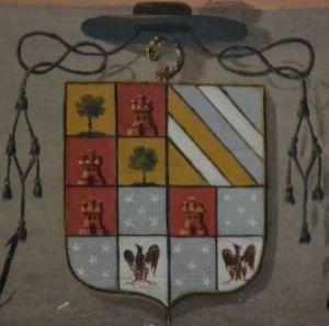 Arms of Pedro Antonio de Trevilla Bollaín