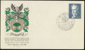 German heraldic FDC