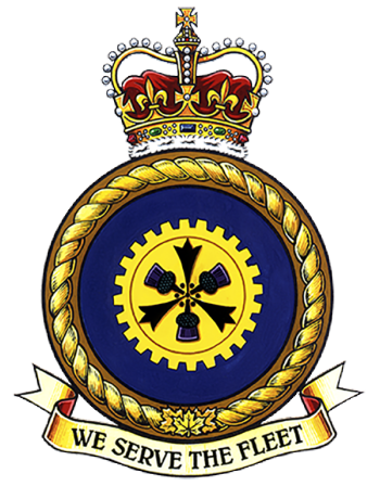 Coat of arms (crest) of the Fleet Maintenance Facility Cape Breton, Royal Canadian Navy