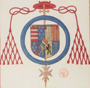 Arms (crest) of Louis (II) de Guise de Lorraine