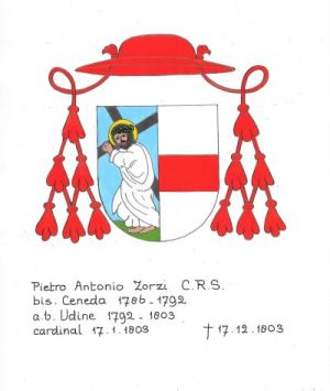 Arms (crest) of Pietro Antonio Zorzi