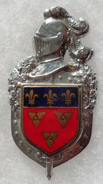 Coat of arms (crest) of 1st Departemental Gendarmerie Legion bis - Orléans, France