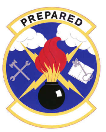 Coat of arms (crest) of the 40th Munitions Maintenance Squadron, US Air Force