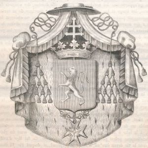 Arms of Charles François d’Aviau du Bois de Sanzay
