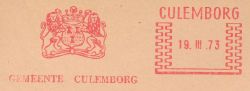 Wapen van Culemborg/Arms (crest) of Culemborg