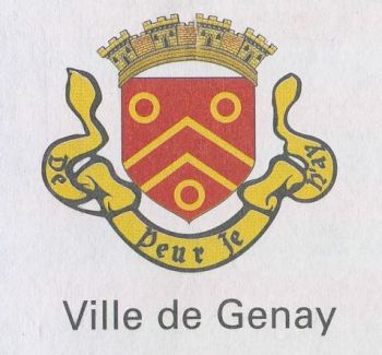 Blason de Genay (Métropole de Lyon)/Coat of arms (crest) of {{PAGENAME