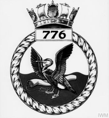 Coat of arms (crest) of the No 776 Squadron, FAA