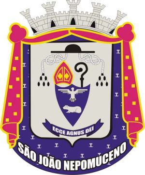 Brasão de São João Nepomuceno/Arms (crest) of São João Nepomuceno