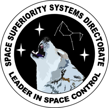 Coat of arms (crest) of the Space Superiority Systems Directorate, US Space Force