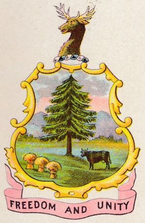 Coat of arms (crest) of Vermont
