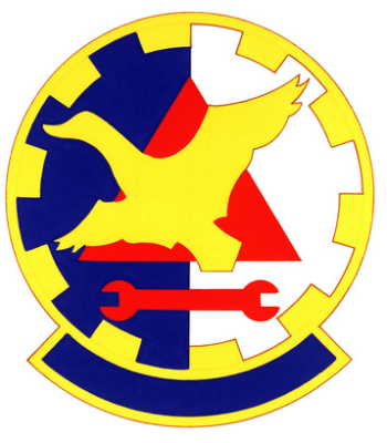Coat of arms (crest) of the 110th Consolidated Aircraft Maintenance Squadron, Michigan Air National Guard