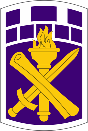 Coat of arms (crest) of 351st Civil Affairs Command, US Army