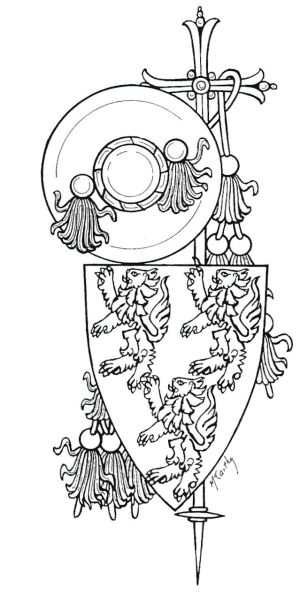 Arms of Élie Talleyrand de Périgord