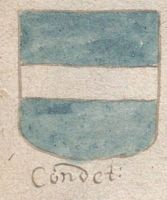 Blason de Condé-sur-l'Escaut/Arms (crest) of Condé-sur-l'Escaut