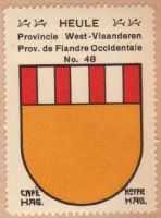 Wapen van Heule/Arms (crest) of Heule