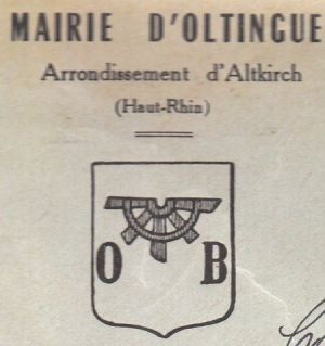 Blason de Oltingue/Coat of arms (crest) of {{PAGENAME