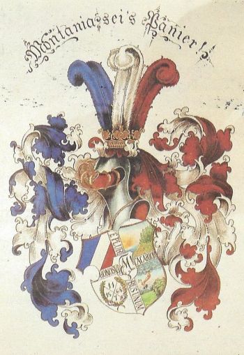 Wappen von Corps Montania zu Clausthal/Arms (crest) of Corps Montania zu Clausthal