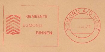 Wapen van Egmond Binnen/Coat of arms (crest) of Egmond Binnen