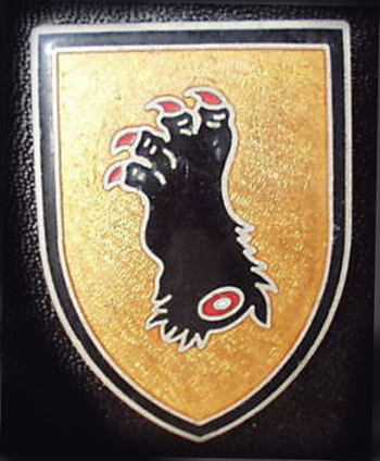 Coat of arms (crest) of 34th Armoured Battalion, German Army