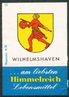 Wappen von Wilhelmshaven/Arms (crest) of Wilhelmshaven