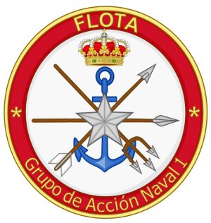 1st Naval Action Group, Spanish Navy.png
