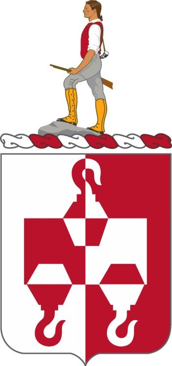 Coat of arms (crest) of 244th Engineer Battalion, US Army