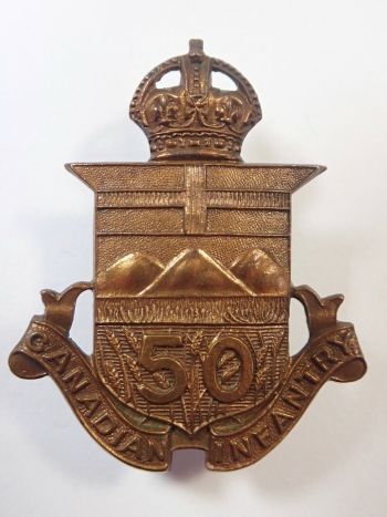 Coat of arms (crest) of the 50th (Calgary) Battalion, CEF