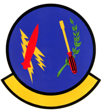 Coat of arms (crest) of the 520th Aircraft Generation Squadron, US Air Force