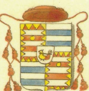 Arms (crest) of Taddeo Luigi dal Verme