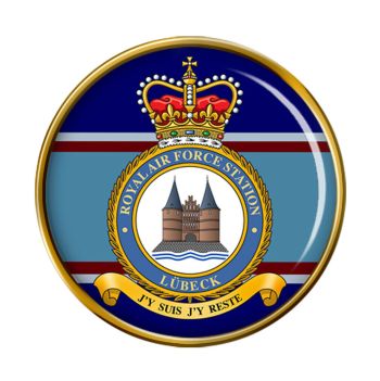 Coat of arms (crest) of the RAF Station Lübeck, Royal Air Force