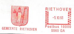Wapen van Riethoven/Arms (crest) of Riethoven