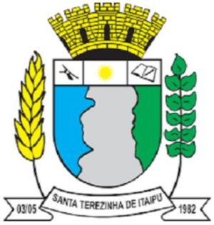 Brasão de Santa Terezinha de Itaipu/Arms (crest) of Santa Terezinha de Itaipu
