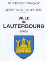 Blason de Lauterbourg/Arms (crest) of Lauterbourg