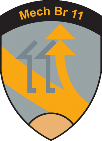 Coat of arms (crest) of the Mechanized Brigade 11, Swiss Army
