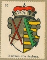 Wappen von Kurfürst von Sachsen