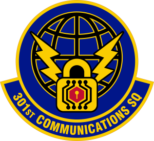 301st Communications Squadron, US Air Force.png