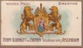 Oldenkott plaatje, wapen van Drenthe