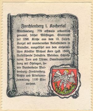 Wappen von Forchtenberg