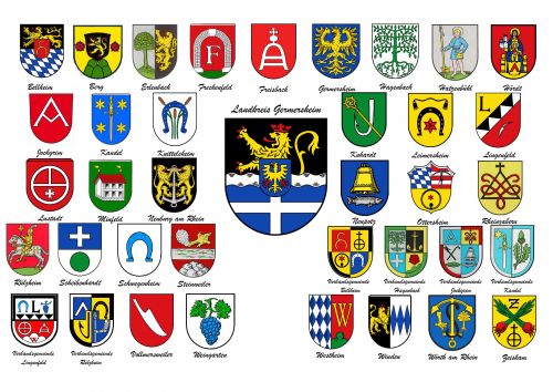 Arms in the Oberbergischer Kreis District