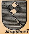 Wappen von Bad Königshofen im Grabfeld/ Arms of Bad Königshofen im Grabfeld