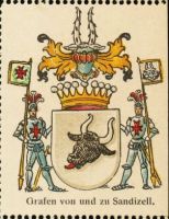 Wappen Grafen von und zu Sandizell